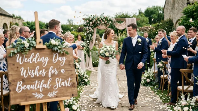 Wedding Day Wishes for a Beautiful Start