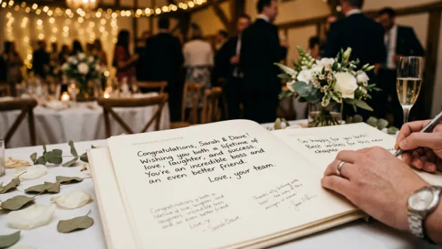 Wedding Wishes for Boss